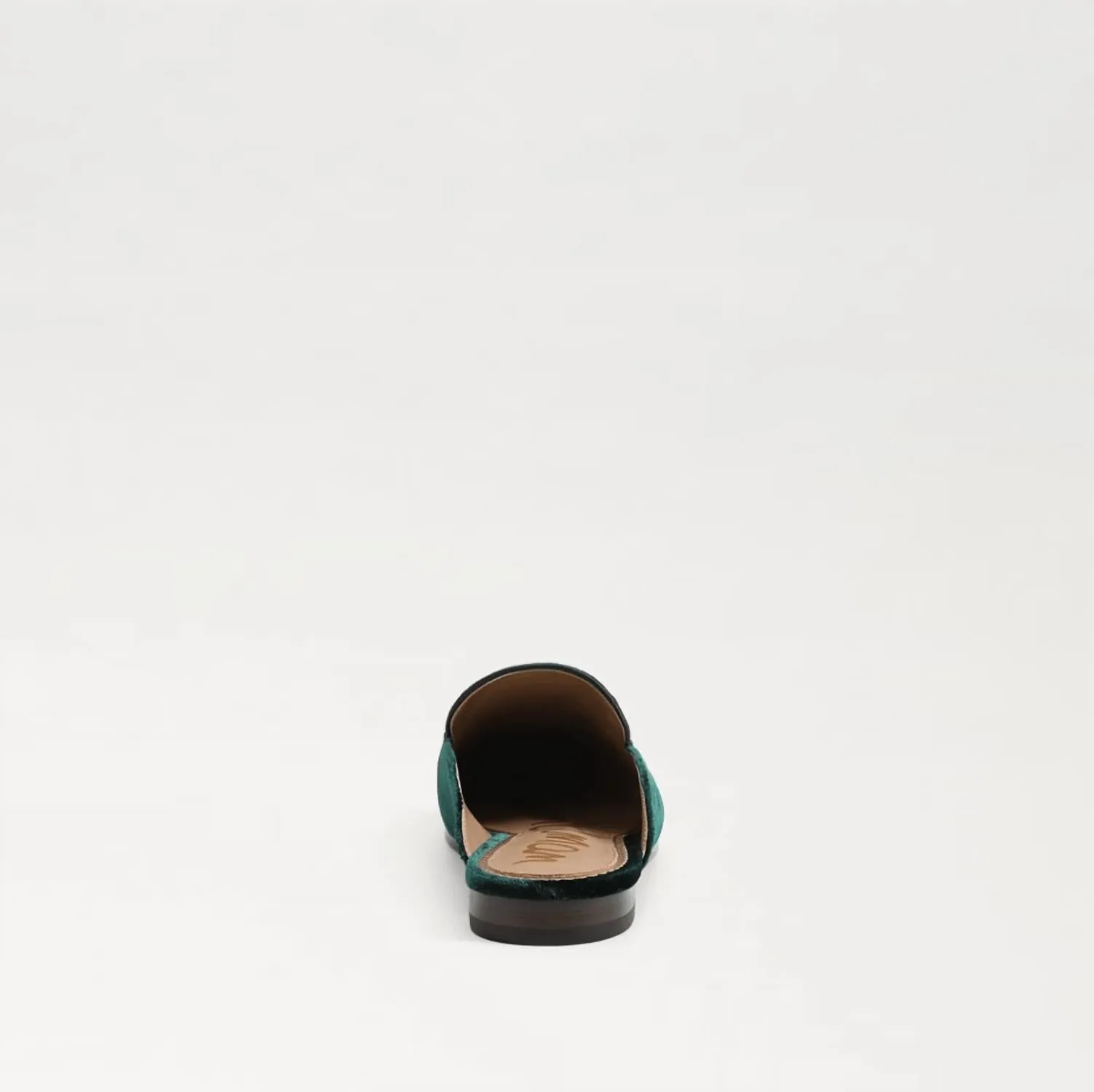 Women Linnie Bit Mule In Green Velvet
