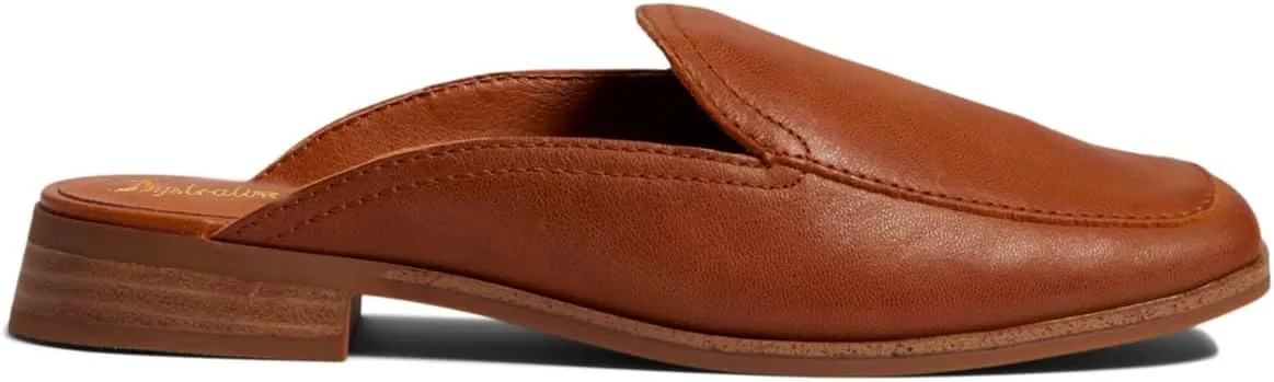 Women Low Flat Heel Mules Square Closed Toe Two-Toned Mule Sandals Slip-On 1” Chunky Stacked Heels Loafers Backless Slide Shoes Patchwork Office Club Comfort Daily Casual Retro 4-11 M US