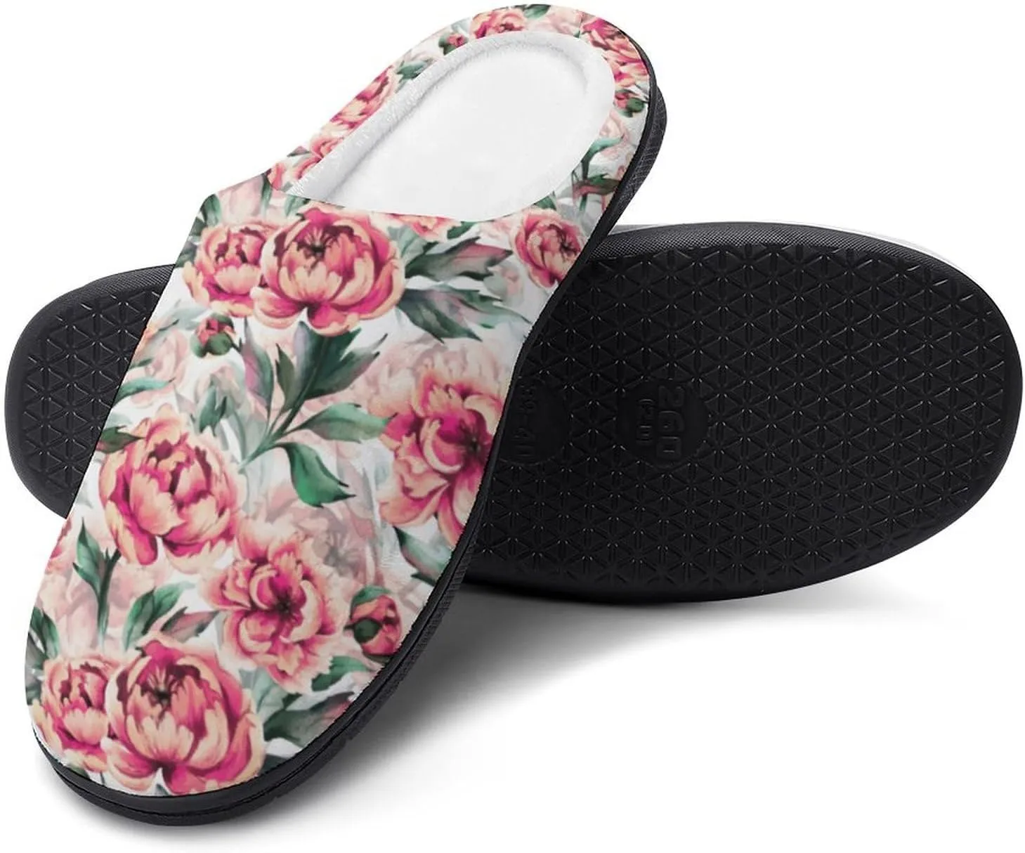 Womens Clog Slippers Comfy Bedroom Slip-On Shoes Ladies Halloween Slippers Warm Cotton House Slippers Indoor Outdoor