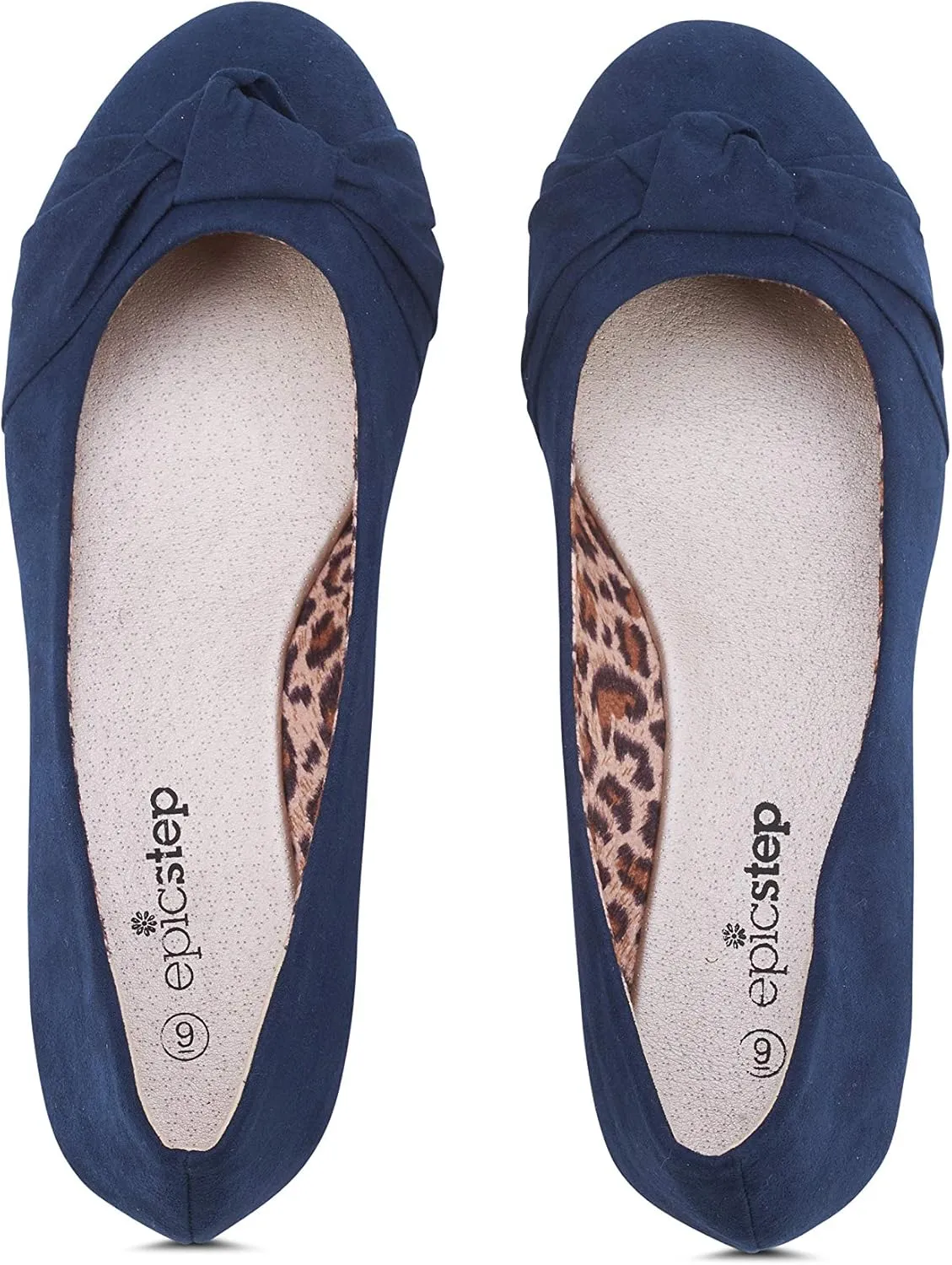 Women's flats with knot front Cute Ballet Flats for Women Casual or Dressy shoes for women Comfortable flats womens shoes