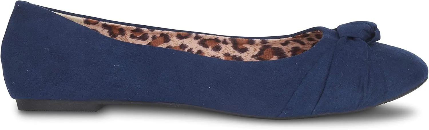 Women's flats with knot front Cute Ballet Flats for Women Casual or Dressy shoes for women Comfortable flats womens shoes