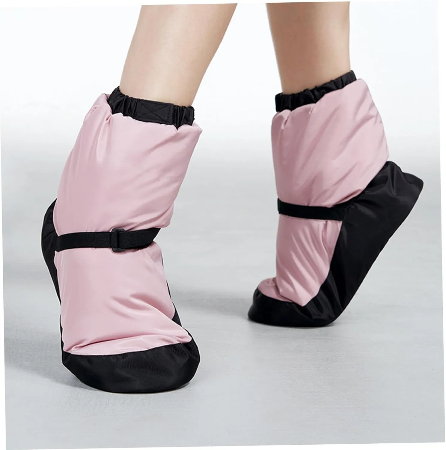 Women's Warm Up Bootie Dance Shoe,Ballet Boots,Waterproof Wear-Resistant Girls Ballet Shoes for Dance Training in Winter