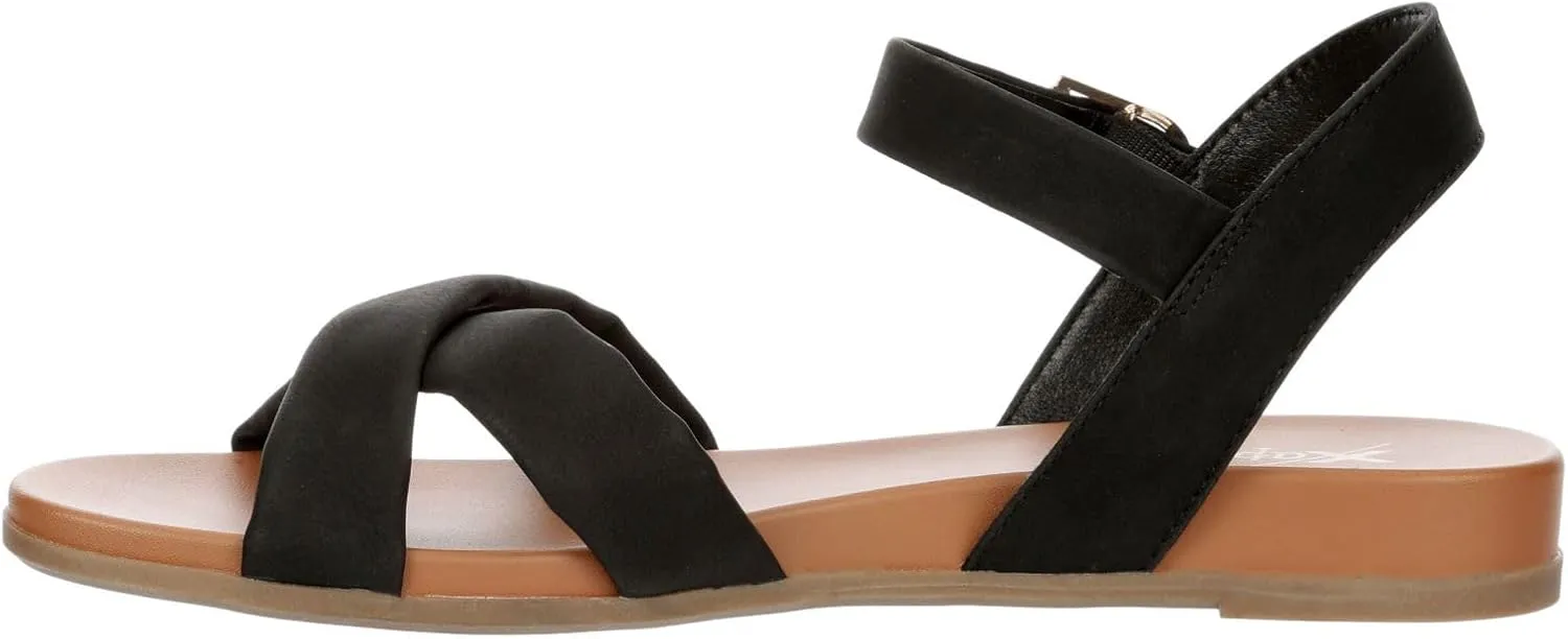 XAPPEAL Rayna - Women's Strappy Open Toe Casual Flat Sandals