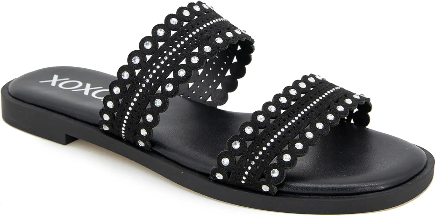 XOXO Women's Keina Flat Sandal