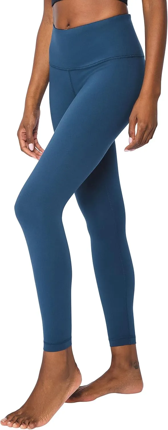 Yogalicious High Waist Ankle Legging Squat Proof Criss Cross V-Back Pant